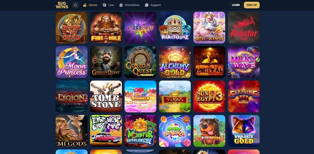 Big Wins Online casino on mobile Big Wins Online casino on mobile