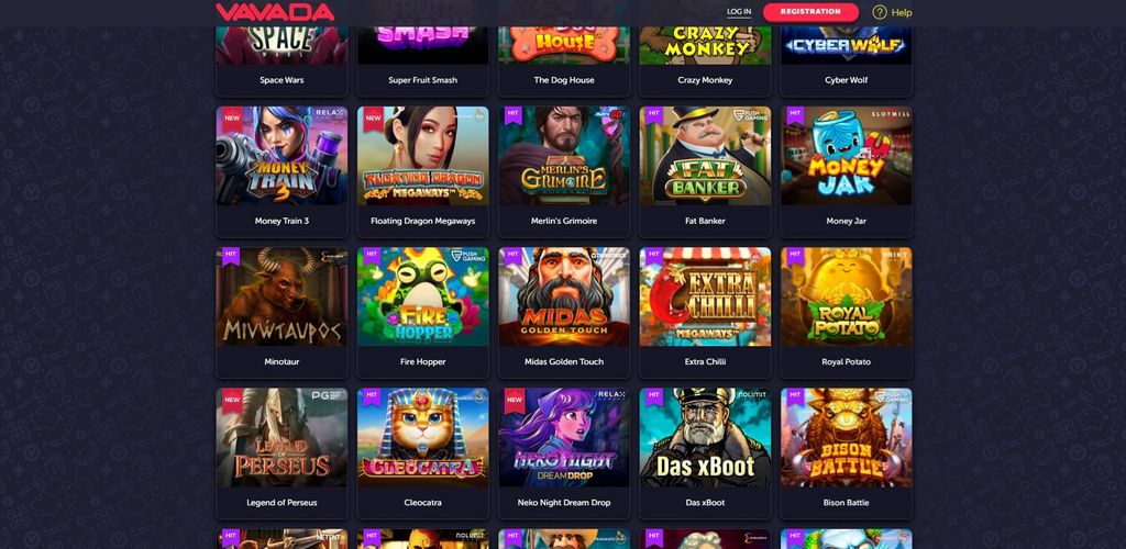 Онлайн-казино Vavada - Регистрация и работа в 2025 году